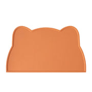 Cat ear shaped silicone feeding mat