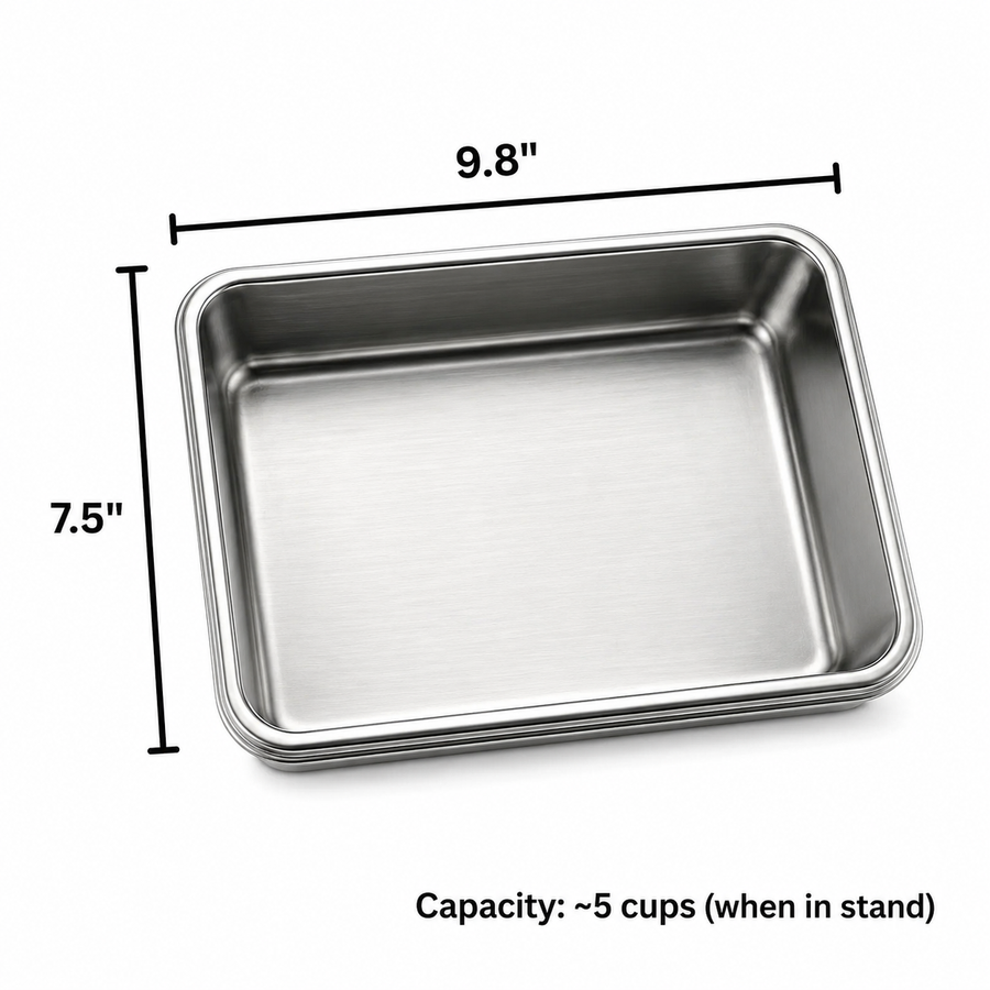 Feeding height diagram for larger breeds
