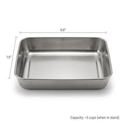 Duven™ Orthopedic Feeding Bowl — Medium & Large Dogs