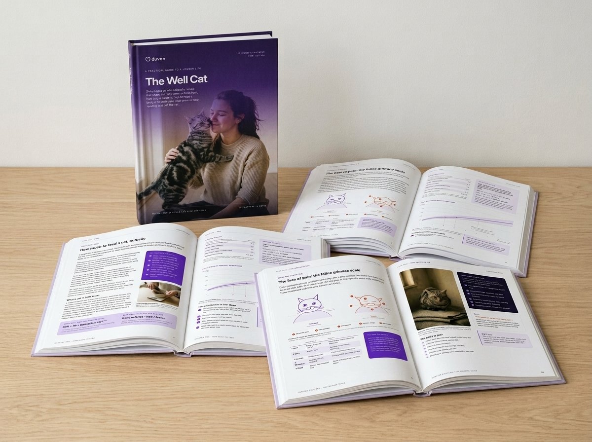 Inside The Well Cat: chapter spreads
